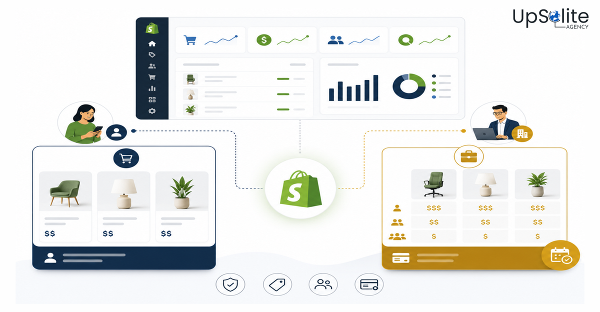 Native B2B on Shopify in 2026: What's Built In vs. What Still Needs Custom Work