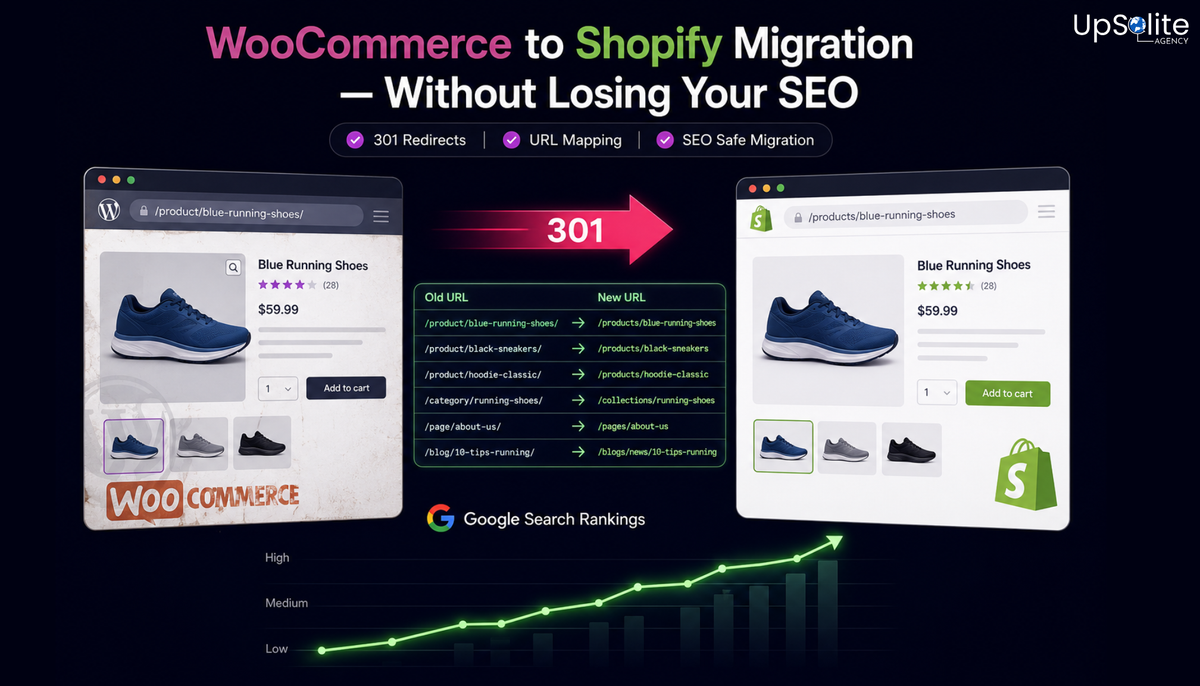 WooCommerce to Shopify Migration — Without Losing Your SEO