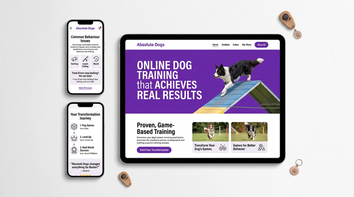 Absolute Dogs custom Shopify app for member access